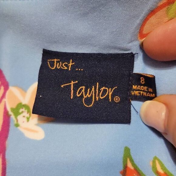 Just Taylor Floral Sleeveless Dress Women's Size Medium - Picture 6 of 8